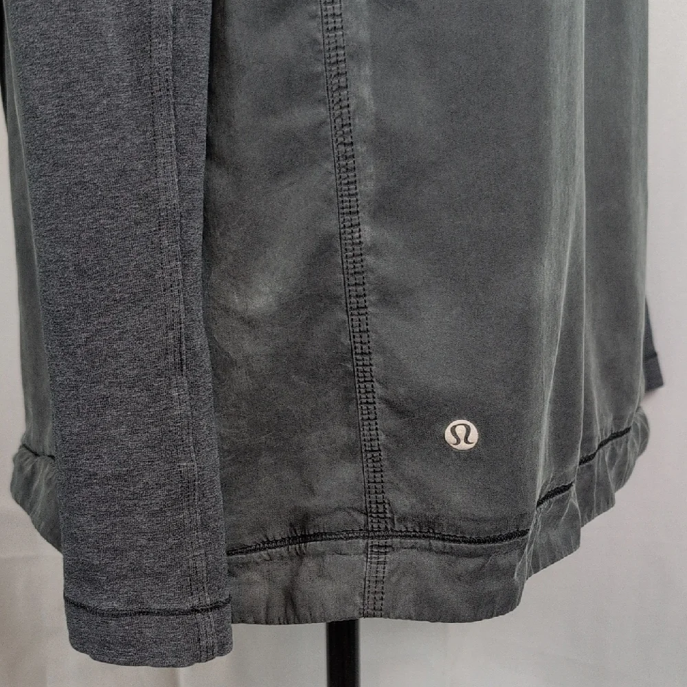 Lululemon Athletica Open Front‎ Waterfall Athletic Hoodie